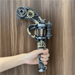 3d printed prop replica of the Steampunk Revolver Gun Prop