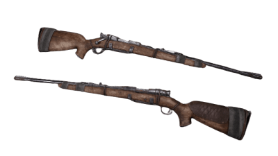 Hunting rifle 3d printed replica from fallout by greencade