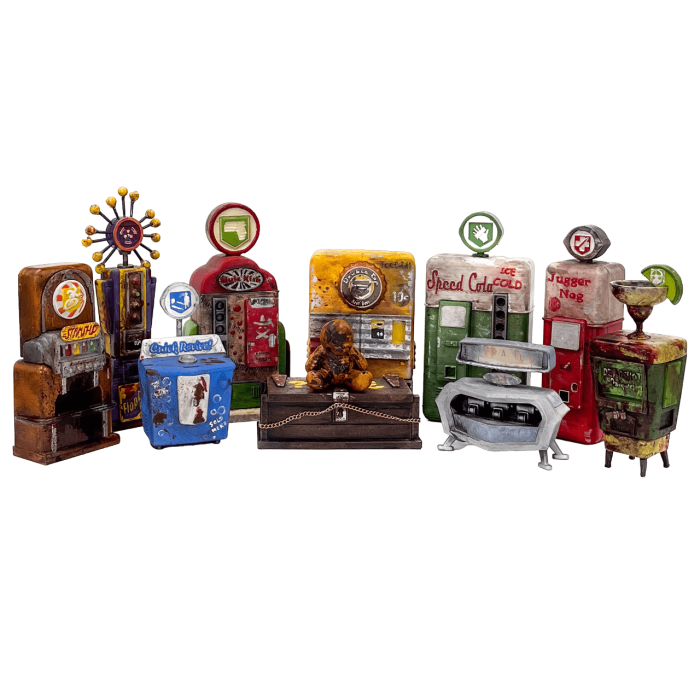 Call of Duty Zombies Perk Machines & Other Machine Miniatures - Greencade