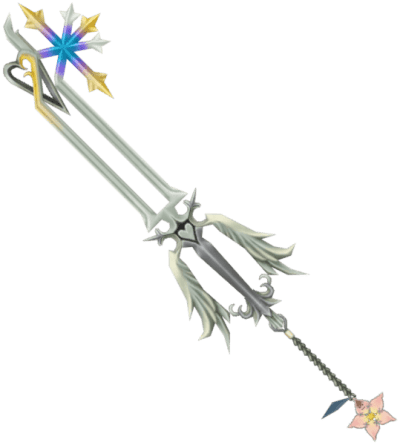 Embark on a magical journey with the Oathkeeper Keyblade replica from Kingdom Hearts. Its intricate design embodies the bonds of friendship and loyalty