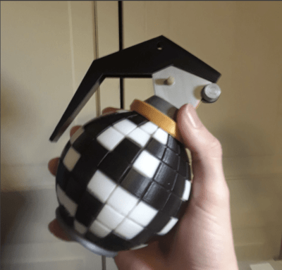 Boogie Bomb replica - Fortnite 3d printed handmade replica - Greencade