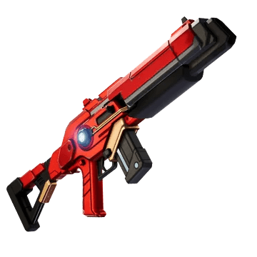 Step into the future of Fortnite with the Stark Industries Energy Rifle replica. This meticulously crafted piece brings the game's advanced weaponry to life