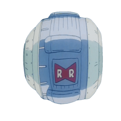 android bomb from dragon ball 3d printed replica