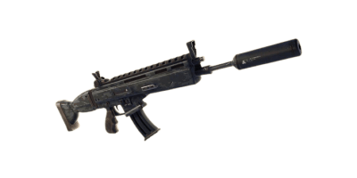 Supressed assault rifle 3d printed replica by greencade from fortnite