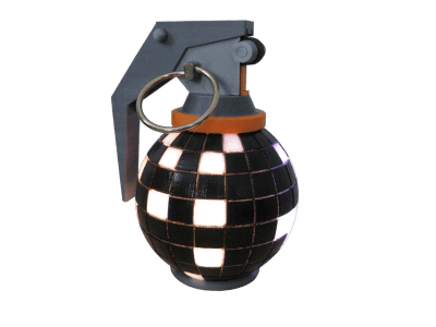 Boogie Bomb replica - Fortnite 3d printed handmade replica - Greencade