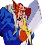 Darkness Sword from dragon ball replica
