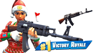 Heavy assault rifle 3d printed replica from fortnite by greencade
