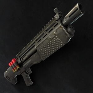 Heavy shotgun 3d printed replica by greencade fromm fortntie