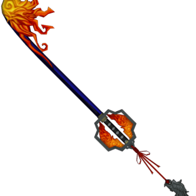 Embrace the darkness with the One-Winged Angel Keyblade replica from Kingdom Hearts. Crafted to capture Sephiroth's enigmatic persona, this ornate blade is a must-have for collectors and cosplayers. Experience the fusion of power and mystery in the Kingdom Hearts universe.