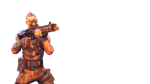 Tactical assault rifle 3d printed replica by greencade