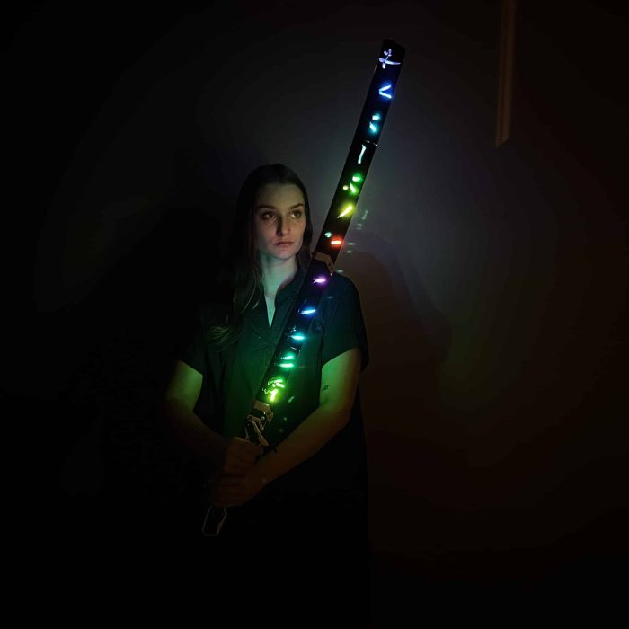 Arasaka Thermal Katana LED + Sheath Cyberpunk 2077 - Greencade