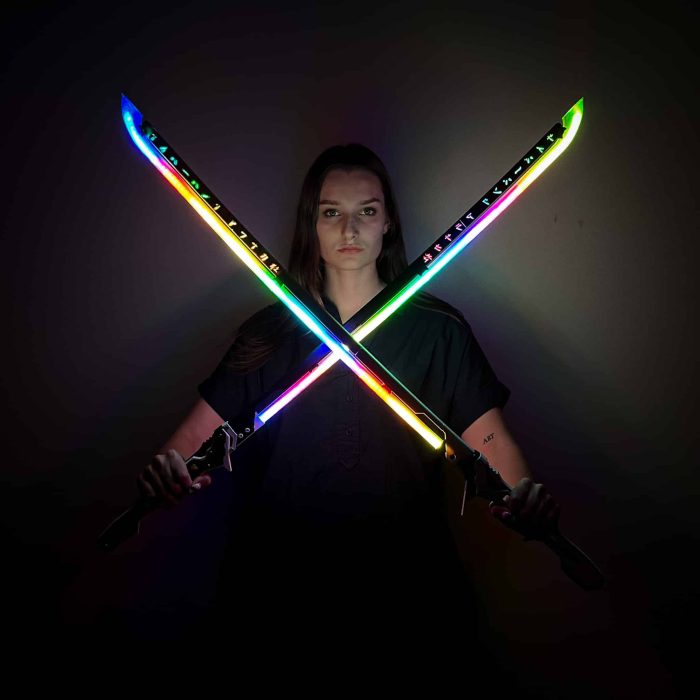Arasaka Thermal Katana LED + Sheath Cyberpunk 2077 - Greencade