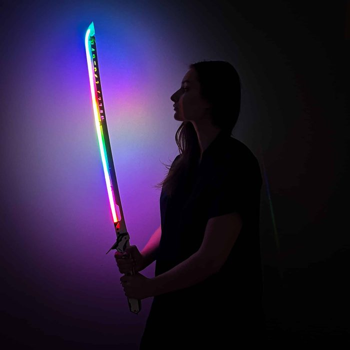 Arasaka Thermal Katana LED + Sheath Cyberpunk 2077 - Greencade