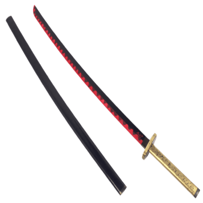 Yoriichi Tsugikuni’s Black Sword 3d printed replica