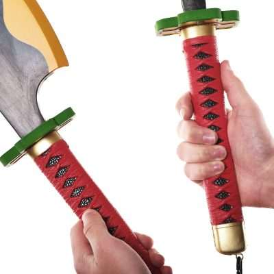 Tengen Uzui’s Dual Cleavers Replica Prop cosplay Greencade