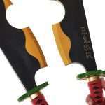 Tengen Uzui’s Dual Cleavers Replica Prop cosplay Greencade