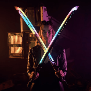 Arasaka Thermal Katana LED Cyberpunk 2077 Metal Edition - Greencade