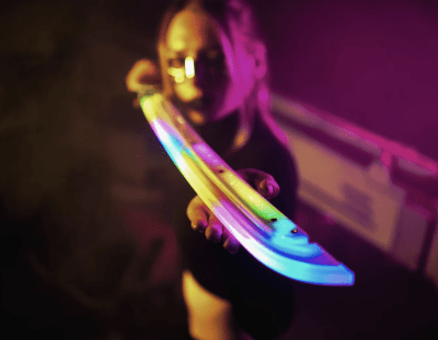 Arasaka Thermal Katana LED Cyberpunk 2077 Metal Edition - Greencade