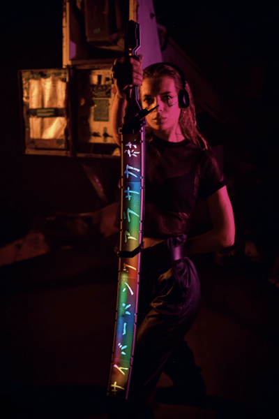 Arasaka Thermal Katana LED Cyberpunk 2077 Metal Edition - Greencade