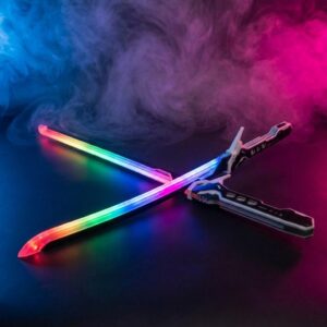 Arasaka Cyberpunk Katana 2077 LED REplica prop Greencade