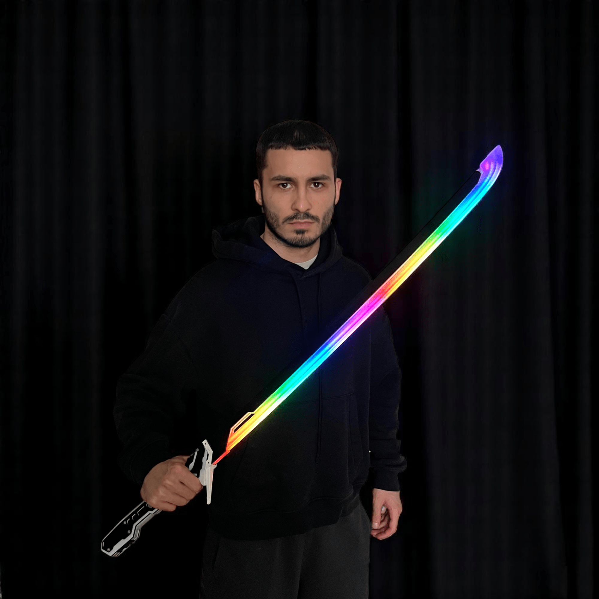 Greencade's Arasaka LED katana replica from Cyberpunk 2077