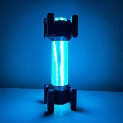 High-Intensity Flare RGB Deep Rock Galactic Lamp Prop Replica Gift Gaming Setup Accessory - Greencade