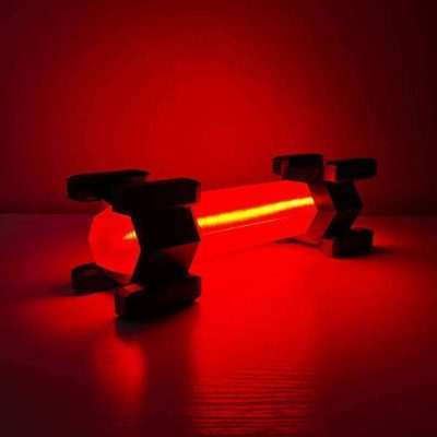 High-Intensity Flare RGB Deep Rock Galactic Lamp Prop Replica Gift Gaming Setup Accessory - Greencade