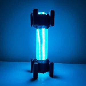 High-Intensity Flare RGB Deep Rock Galactic Lamp Prop Replica Gift Gaming Setup Accessory - Greencade