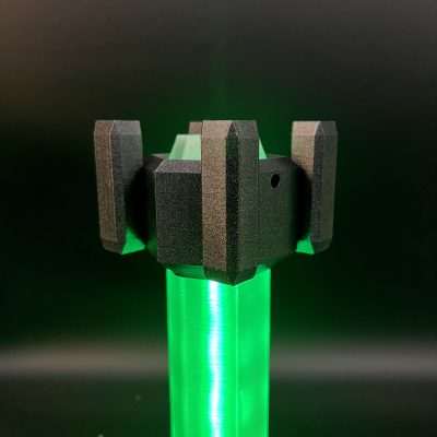 RGB Flare Replica Prop Deep Rock Galactic Lamp Cosplay Greencade