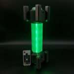 RGB Flare Replica Prop Deep Rock Galactic Lamp Cosplay Greencade