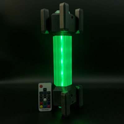 RGB Flare Replica Prop Deep Rock Galactic Lamp Cosplay Greencade