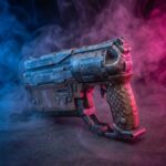 Techtronika RT-46 Burya - Cyberpunk 2077 Replica prop Greencade