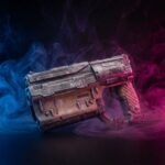 Techtronika RT-46 Burya - Cyberpunk 2077 Replica prop Greencade