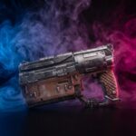 Techtronika RT-46 Burya - Cyberpunk 2077 Replica prop Greencade