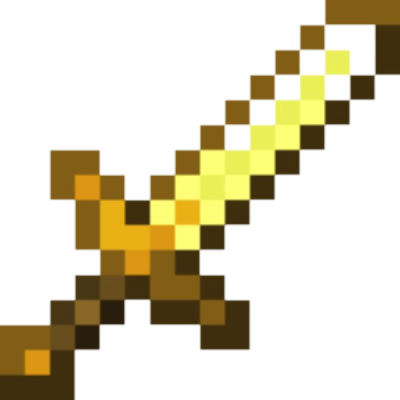 Golden Sword - Minecraft (Pre-Order)