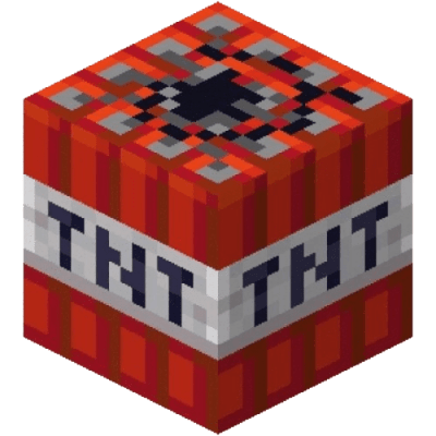 Ignite the exhilarating essence of Minecraft TNT Replica by Greencade