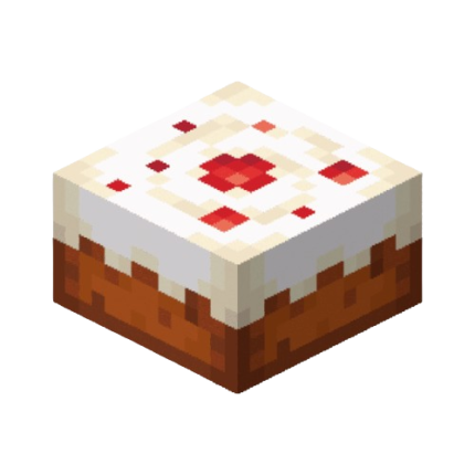 Explore Minecraft with the Greencade Cake Block Replica