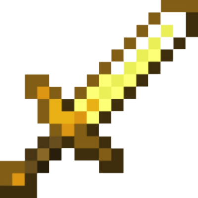 Golden Sword - Minecraft (Pre-Order)