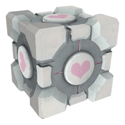 Weighted Companion Cube - Portal 2 (Pre-Order)