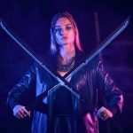 Phantom Blue LED Katana Cyberpunk 2077 Prop Replica - Greencade