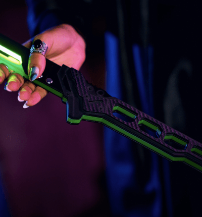 Phantom Green LED Katana Cyberpunk 2077 Prop Replica - Greencade