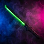 Phantom Green LED Katana Cyberpunk 2077 Replica prop Greencade