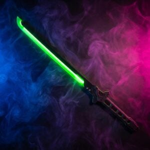 Phantom Green LED Katana Cyberpunk 2077 Replica prop Greencade