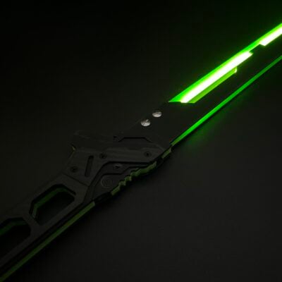 Phantom Green LED Katana Cyberpunk 2077 Props Cyberpunk Katana Cosplay Greencade