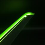 Phantom Green LED Katana Cyberpunk 2077 Props Cyberpunk Katana Cosplay Greencade