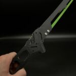 Phantom Green LED Katana Cyberpunk 2077 Props Cyberpunk Katana Cosplay Greencade