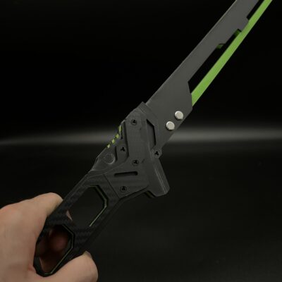 Phantom Green LED Katana Cyberpunk 2077 Props Cyberpunk Katana Cosplay Greencade