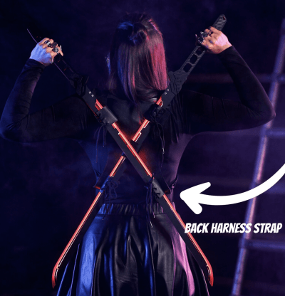 Phantom Red LED Katana Cyberpunk 2077 Prop Replica - Greencade