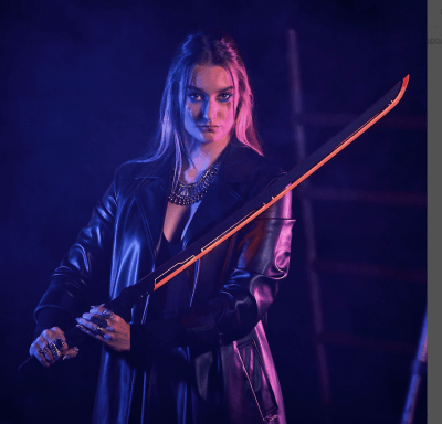 Phantom Red LED Katana Cyberpunk 2077 Prop Replica - Greencade