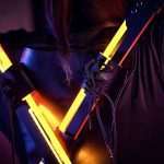 Phantom Orange LED Katana Cyberpunk 2077 Prop Replica - Greencade
